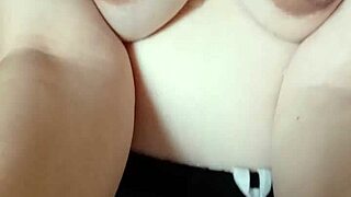 milf spits on her big tits