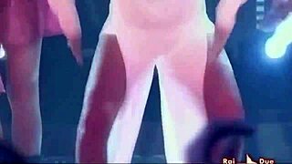 giorgia palmas does a sexy dance on cdlive with italian european vibes 😍