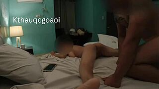 Real Filipina Amateur Couple Engages in Intense Sexual Activity