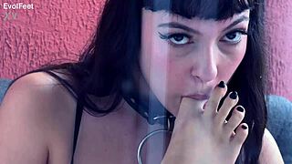 Feel The Saliva Dripping Between My Toes In This Intense POV!