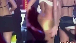 giorgia palmas does a sexy dance on cdlive with italian european vibes 😍