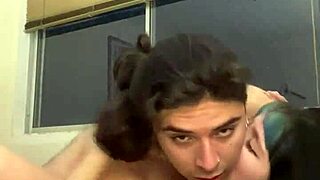 tattooed latina emo waiting pizza