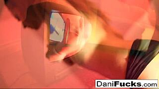 Dani Daniels Plays with Her Wet Pussy and Big Tits