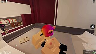having a good moment in roblox with deepthroat and cum