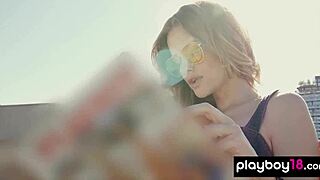 Is Olivia Preston nude outdoors?