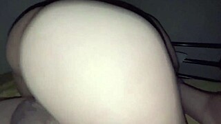 that fat ass stepsister is riding hard after school