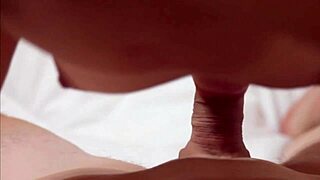 Cumshot in the mouth of a teen.