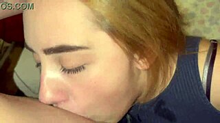 Hot Blonde Takes Deepthroat To Cum In Mouth