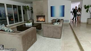 kimmy granger's awesome foot play had her sucking toes and giving footjobs until cum orgasm.