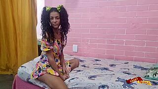 My stepdaughter wanted to play, so I set my anal rules. Thai teen complied!