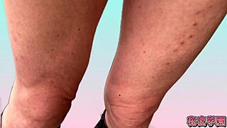 can you see me masturbating in this miniskirt and polka dot panties?