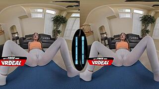 YOGA teacher SELINA BENTZ gets HORNY, riding in DOGGYSTYLE and COWGIRL during LESSON - lethalhardcorevr