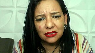 Mother-In-Law's Erotic Seduction with Passionate Kisses and Intimate Touches Leading to Intense Pleasure