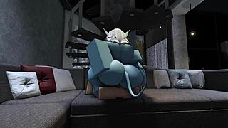 i'm havin rough roblox sex with hot demon, her big tits bouncin while i cumshot her assfuckin