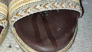 Cum On My Step Mom Heels Dirty Shoes Mother In Law