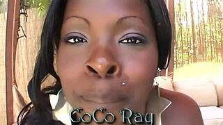 Coco Pink's Wild Contrast: Drenched in Cum Yet Loving It