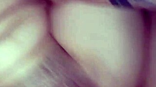 blonde girlfriend gets anal doggy style!