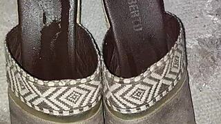 Cum On My Step Mom Heels Dirty Shoes Mother In Law