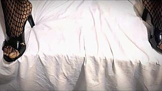 Dripping wet pussy gets fingered and fucked in the VIP room