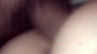 The milf reveals her wet pussy for the amateur audience to see