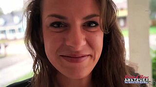 brunette milf lilly m sucking for anal 😏