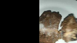 Cum Covered Cake In Blowbang Bukkake Session