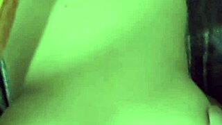 sexy latina whore bent over for doggystyle in homemade video 😈