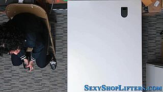 Caught thief offers head and more