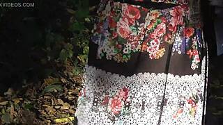 hey, check out this hairy mature flashing in the park?