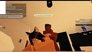 Roblox got me bent over, pounded hard till I’m dripping with cum