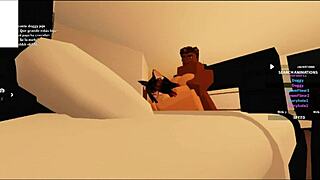 โรบล็อกทำให้ผมงอตัวโดนเย็ดแรงจนน้ำเงี่ยนไหลเยิ้ม