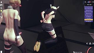 Rozmazlená asijská holka tropí průšvihy v domě