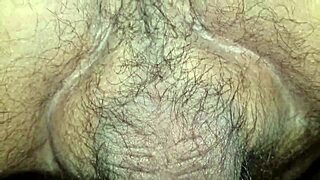 Hairy Creamy Pussy Gets Wild Cock Action Every Night
