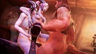 draenei threesome in tails of azeroth?