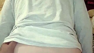 Lonely Latina asks neighbor for company, leading to doggystyle sex and blowjob.