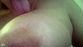 She begs you to suck her big boobs