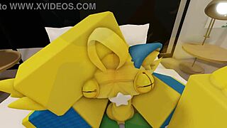 Watch this furry noob couple fuck with big tits and asses in a modern Robloxian house?