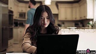 asian teen 18+ lulu chu hears milf slimthick vic fuck her roommate seth gamble