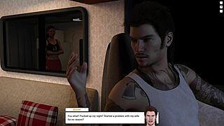 Redhead rides shaved pussy to creampie climax on christmas