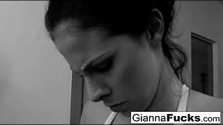 An Interracial Poolside Threeway With Big Boobed Gianna Fucking Hardcore