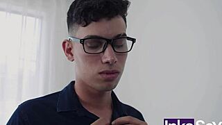 cheating with trainer's big dick while he reads 😏