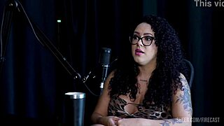 Brunna Sweet Feels Excited In Sheer Red During Fire Cast