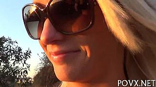 Teen feels intense pleasure as pussy exposed in hardcore POV blowjob.