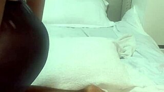 Fat Curvy Black Babe Twerks and Shakes Bouncy Ass with Vibrator