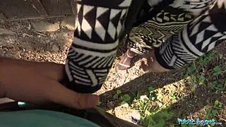 yo, lola fae, getting banged by euro guy for cash in public