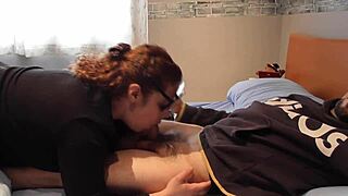 oops, the neighbor cummed in my mouth by mistake