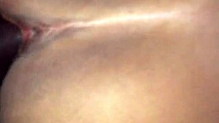 Damn, this skinny chick’s huge natural tits take so much hard banging!