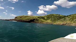 redhead teen 18+ invites for boat ride adventure