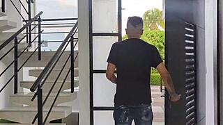 i'm a pretty housewife looking for work and found a man to fuck