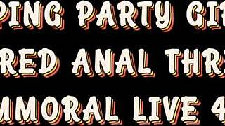 Britney Stevens and Amy Brooke in an anal threesome.